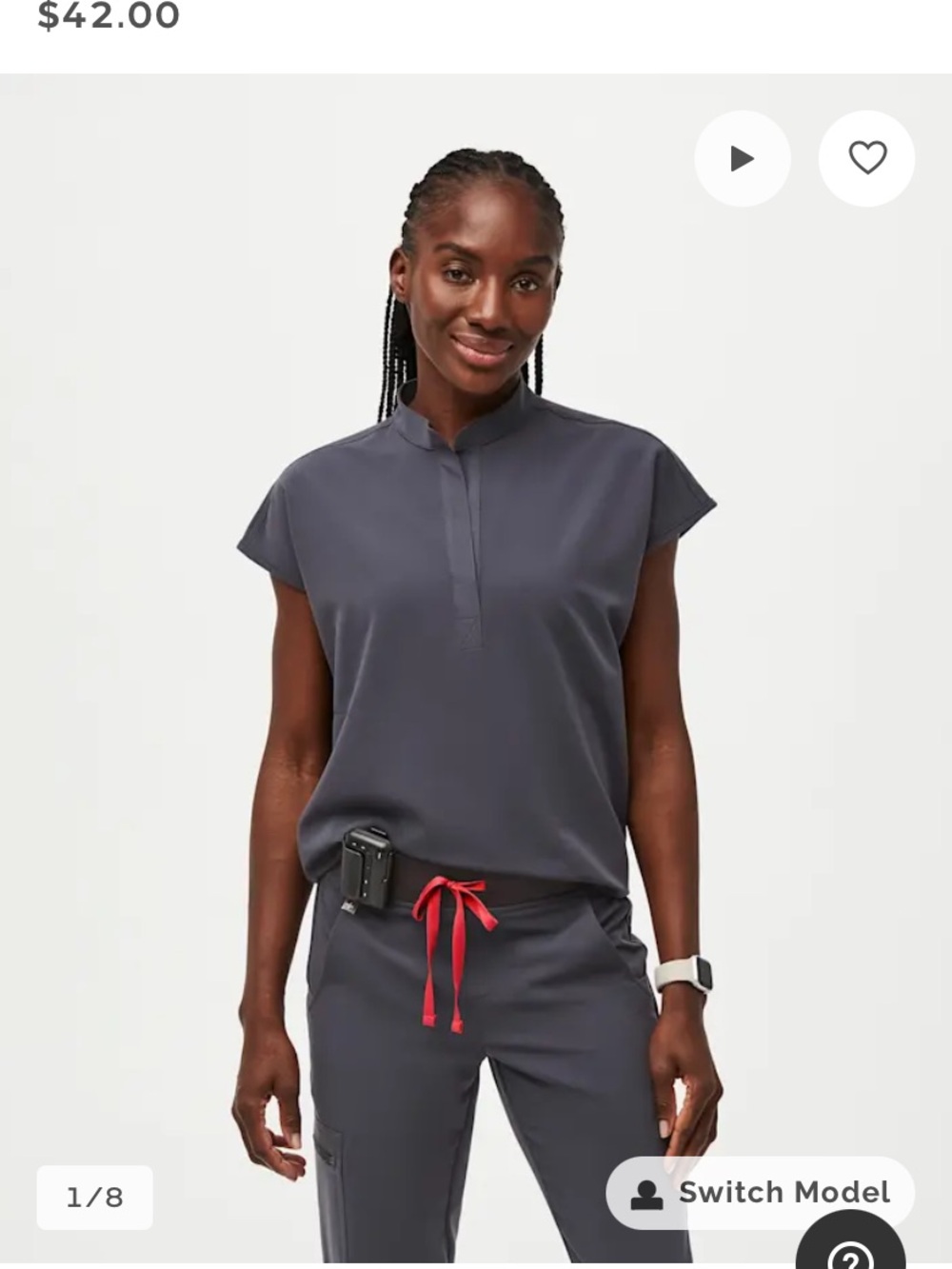 Figs Rafaela Scrub Top - Picture 5 of 6